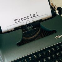 Blog tutorial